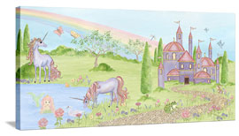 Magic Castle Movable Canvas Murals