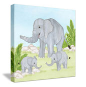 Elephant Canvas - Elephant Wall Art