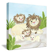 Lion Canvas - Lion Wall Art