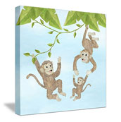 Monkey Canvas Wall Art