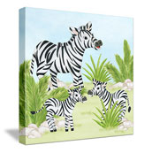 Zebra Wall Art - Zebra Canvas