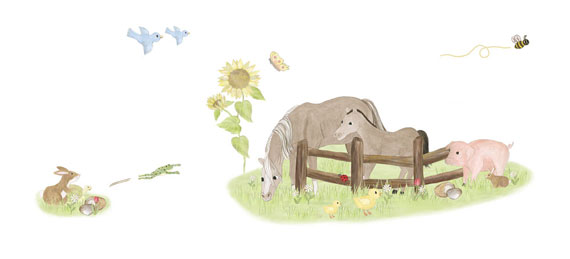Horses & Farm Animal Wall Decals