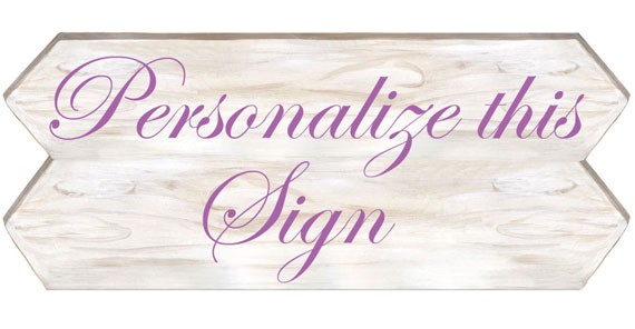 Personalized Garden Sign