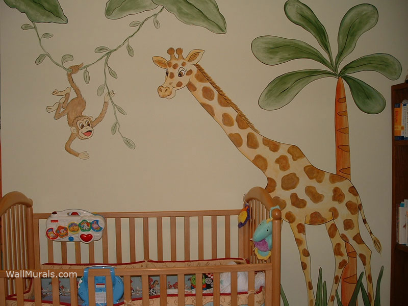 Baby Room Wall Murals by Colette: Nursery Wall Murals for Baby Boy