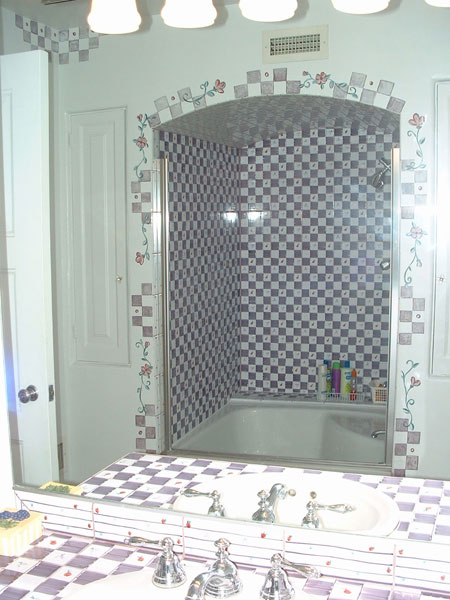 Bathrooms  checkers