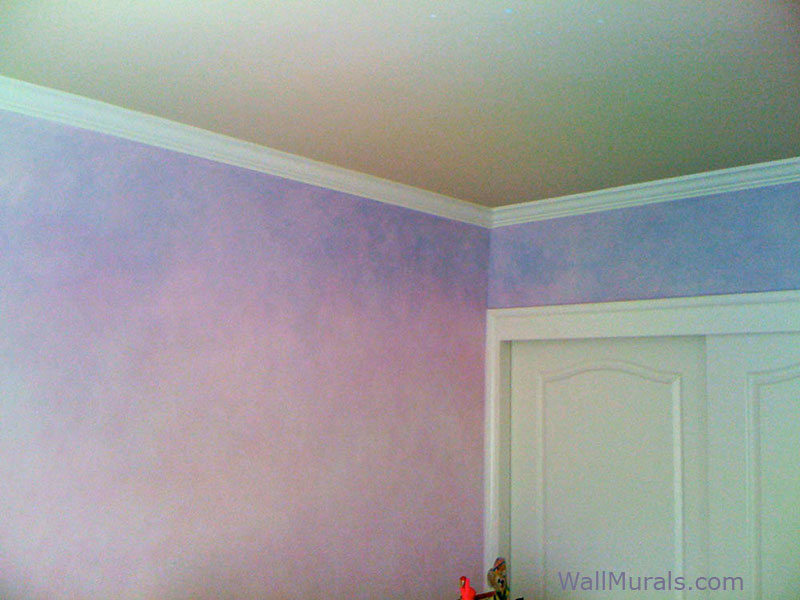 Faux Wall Finishes - Examples of Hand-Painted Wall 