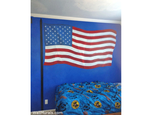 Flag Wall Mural