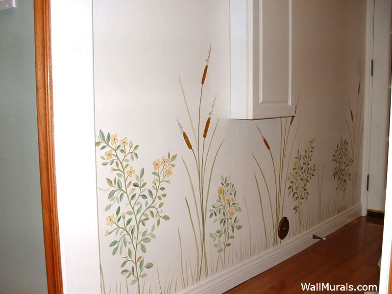 Laundry Room Wall Murals