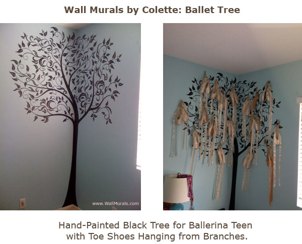 Ballet Tree Mural