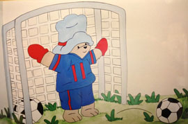 Soccer Teddy Bear - Goalie