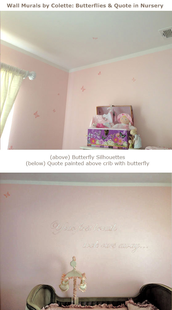 Butterfly Nursery Mural