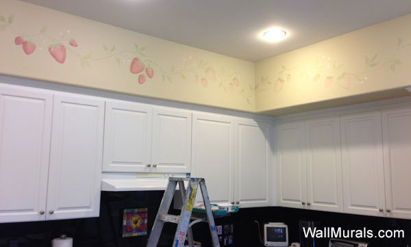 Kitchen Wall Border - Sketch