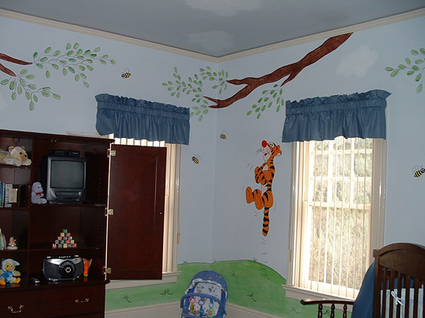 Tigger Wall Mural