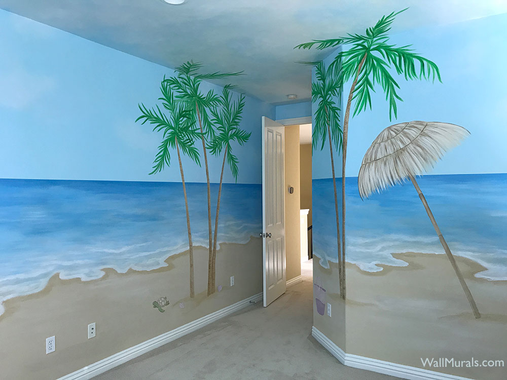 Ocean Wall Murals - Beach Murals - Undersea AnimalsWall Murals by Colette