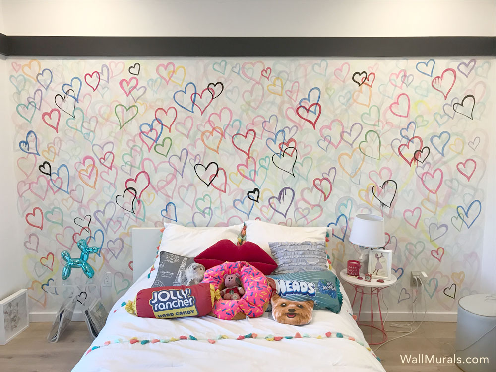 Tween - Teen Bedroom Hand-Painted Murals